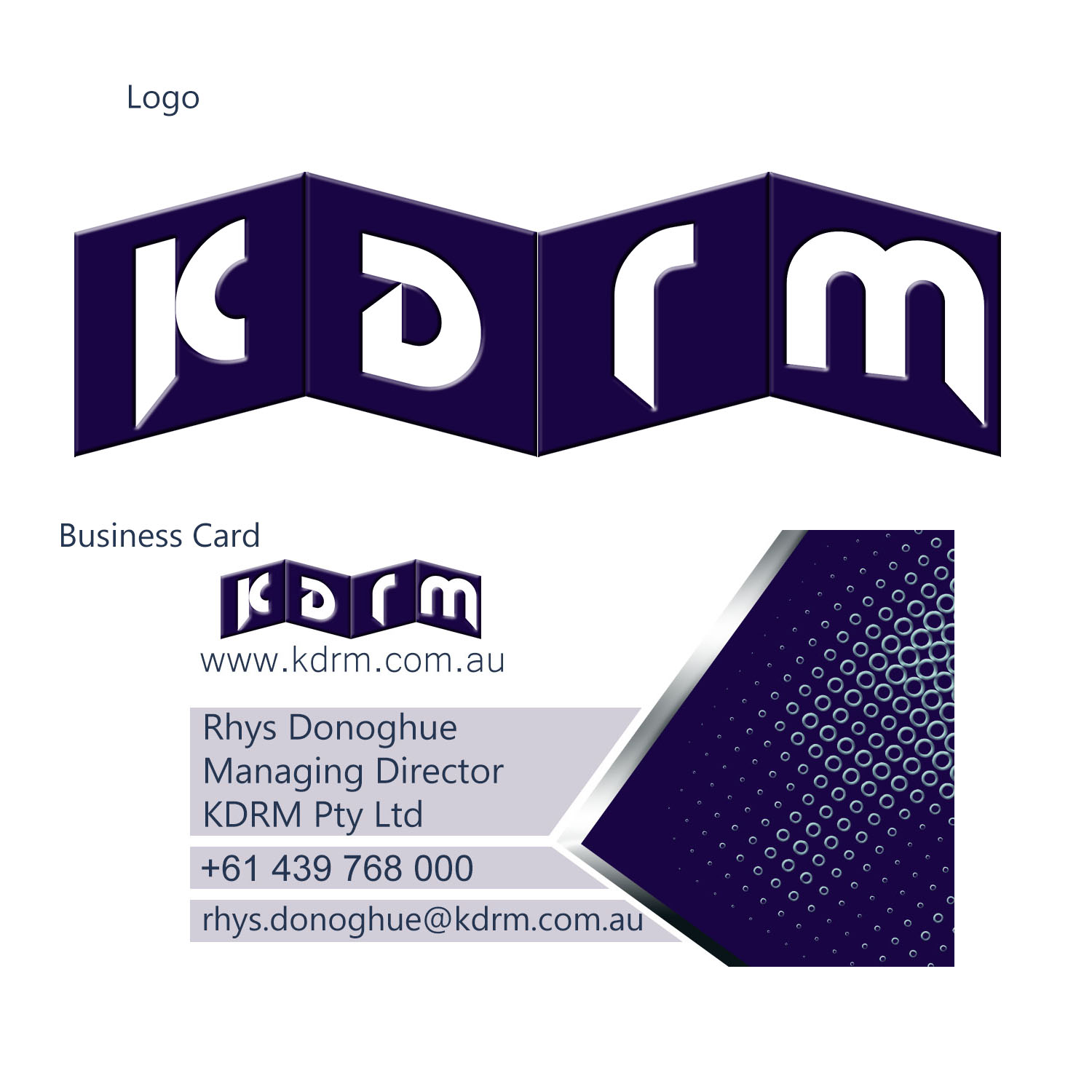Design de Logo par nipunasachindra pour KDRM Pty Ltd | Design #14474799