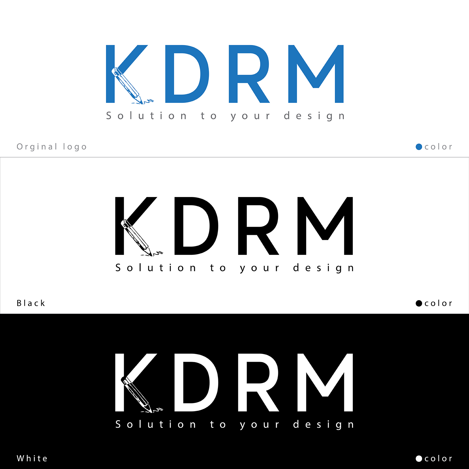 Logo Design by daredevilarsalan for KDRM Pty Ltd | Design #14461647