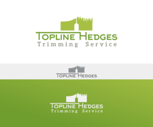Topline Hedges OR Topline Hedges Trimming Service | Logo Design by NguvuMX