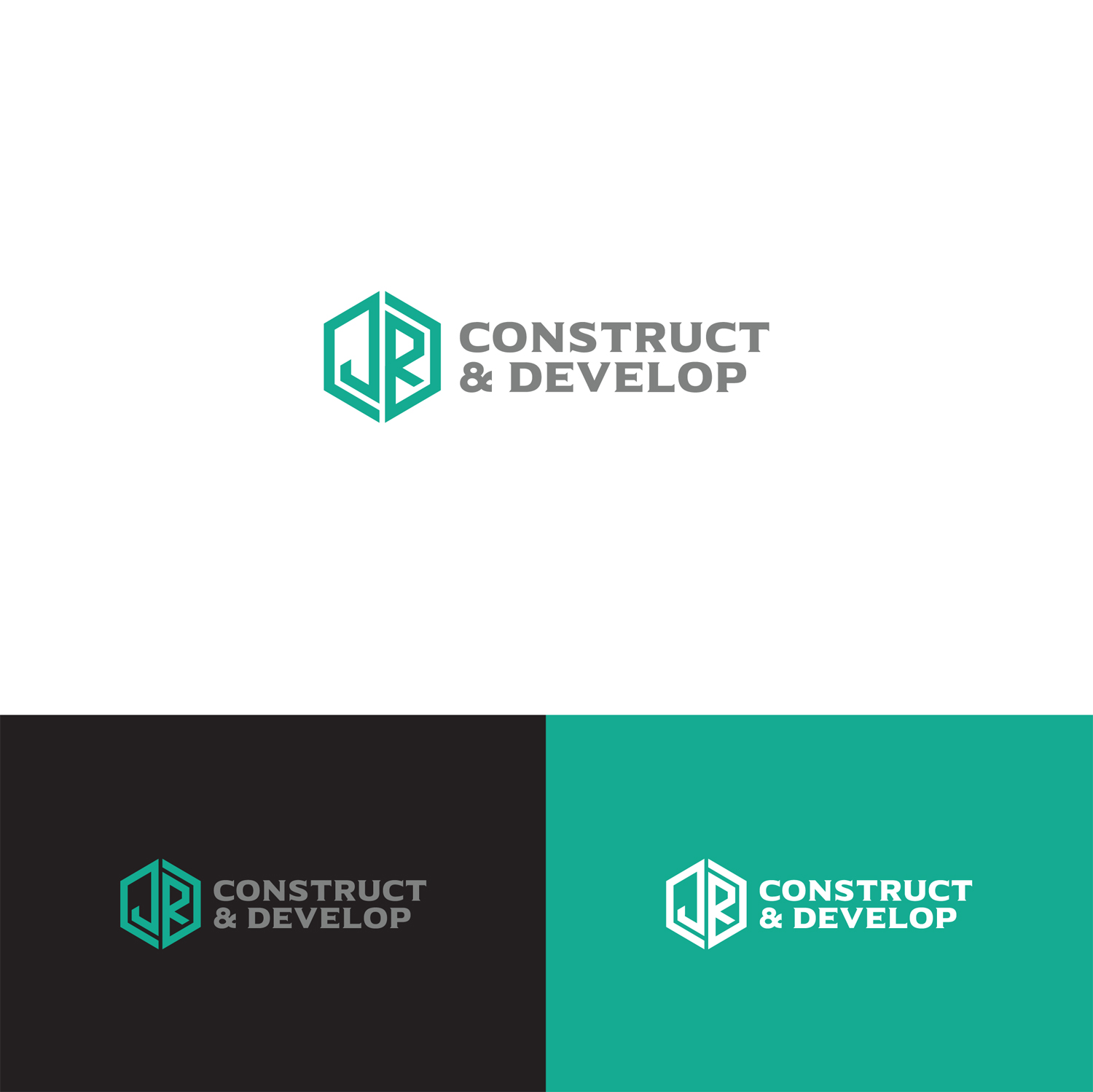 Logo Design by tavi for JR Construct & Develop | Design #13958410