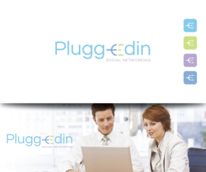 Plugged In, Pluggedin  | Logo Design by nandkumar