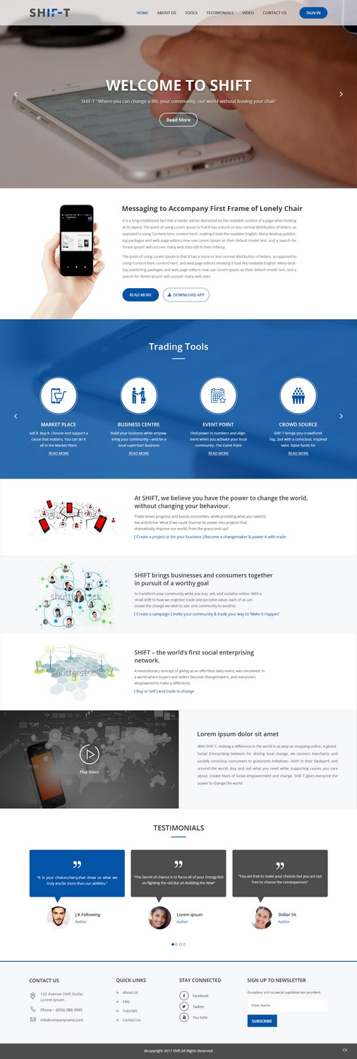 Web Design by pb for TWH Services Pty Ltd T/A eFundraizer | Design #13961816