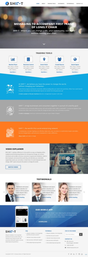 Web Design by pb for TWH Services Pty Ltd T/A eFundraizer | Design: #13978344