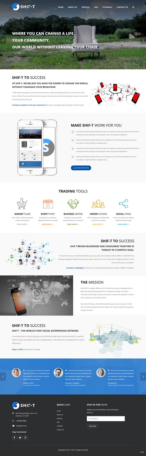 Web Design by pb for TWH Services Pty Ltd T/A eFundraizer | Design #14018401