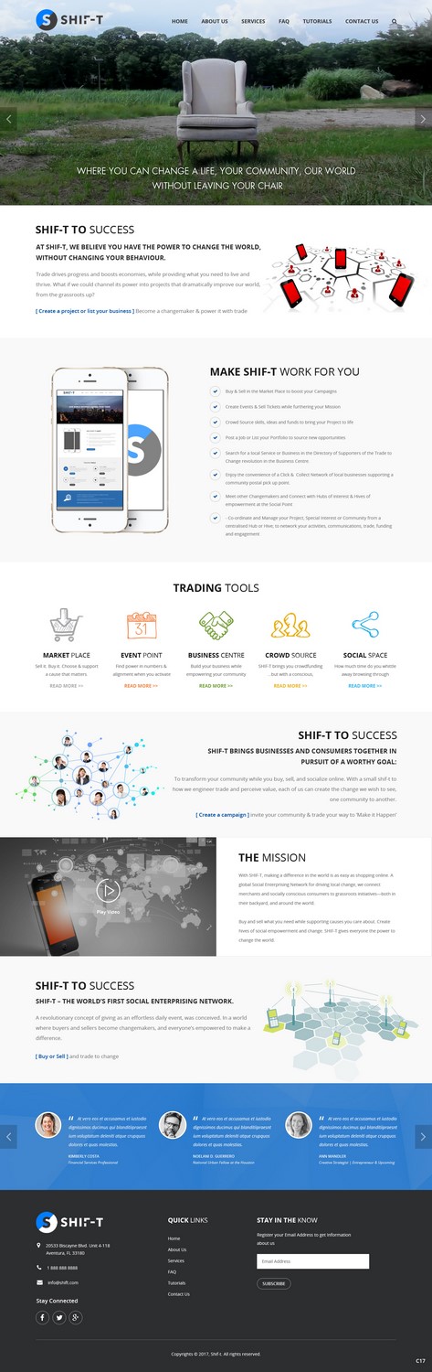 Web Design by pb for TWH Services Pty Ltd T/A eFundraizer | Design: #14056640