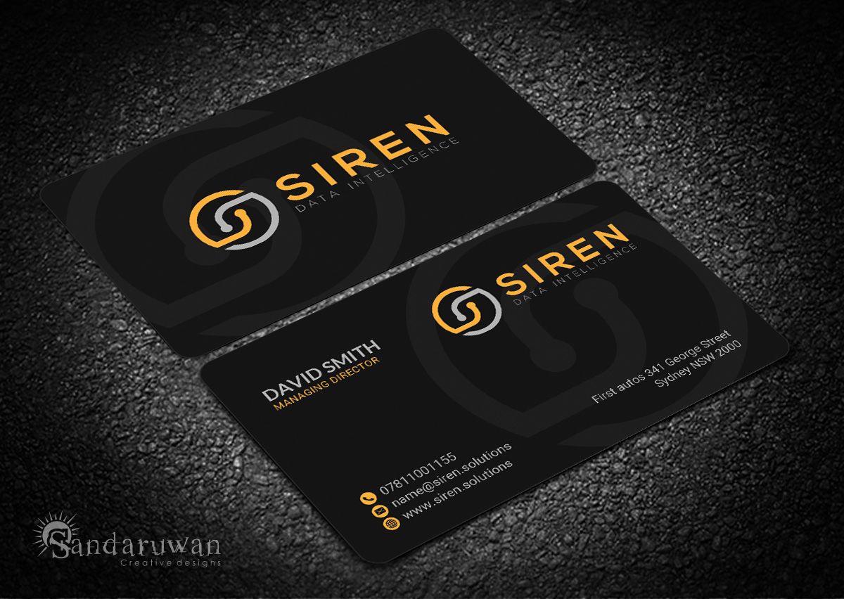 Business Card Design by Sandaruwan for this project | Design #13980489