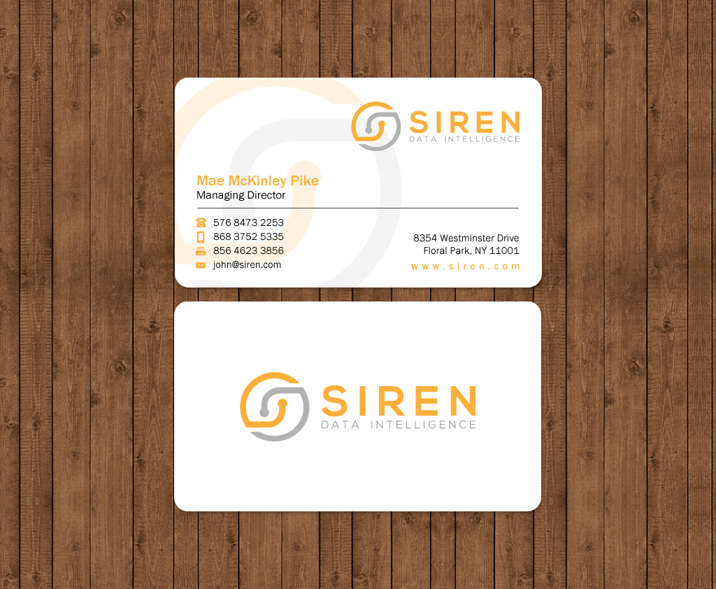 Diseño de Tarjeta de Presentación por Brand aid para este proyecto | Diseño #13992838