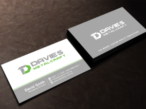 Davies Metalcraft Business Card | Visitenkarten-Design von Sandaruwan