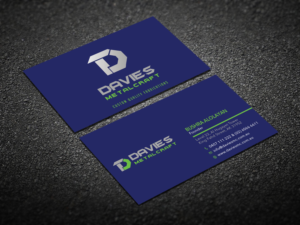Business Card Design by Verified artistry (Design garden) for Davies Metalcraft | Design: #13964492