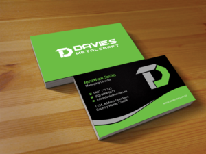Business Card Design by Creations Box 2015 for Davies Metalcraft | Design: #13964123