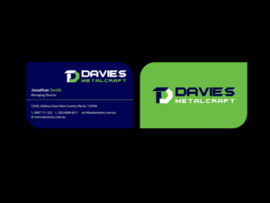 Visitenkarten-Design von Creations Box 2015 für Davies Metalcraft | Design: #13964133