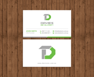 Business Card Design by chandrayaan.creative for Davies Metalcraft | Design: #13988065