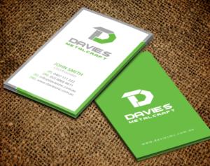 Davies Metalcraft Business Card | Visitenkarten-Design von chandrayaan.creative