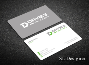 Business Card Design by SL Designer for Davies Metalcraft | Design: #13958819