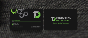 Business Card Design by Designs 2019 for Davies Metalcraft | Design: #13974031