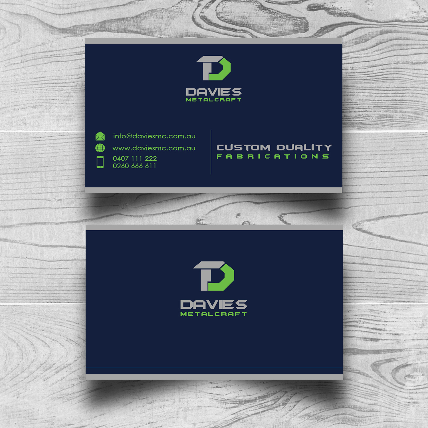 Business Card Design by avde17sharif for Davies Metalcraft | Design #13980052