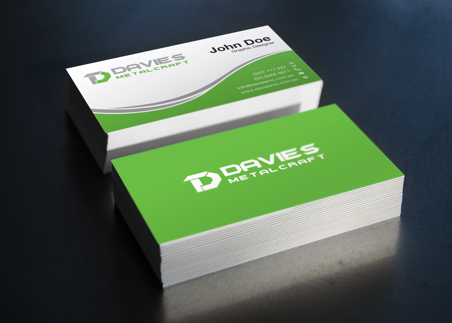 Business Card Design by Cun for Davies Metalcraft | Design #13993634