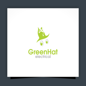 Green Hat Electrical | Logo Design by color designer
