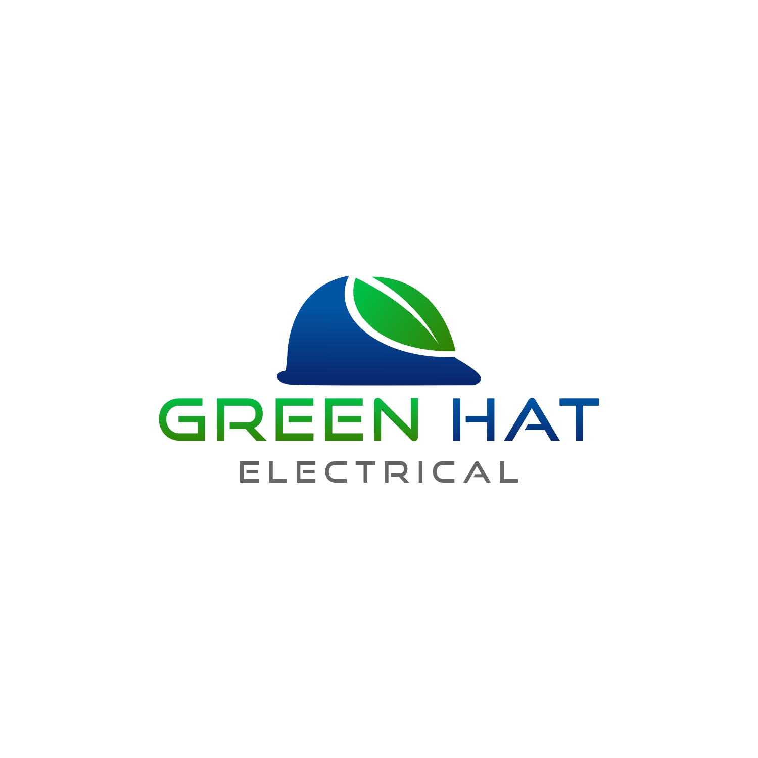 Logo Design by Well Being for Green Hat Electrical | Design #14018090