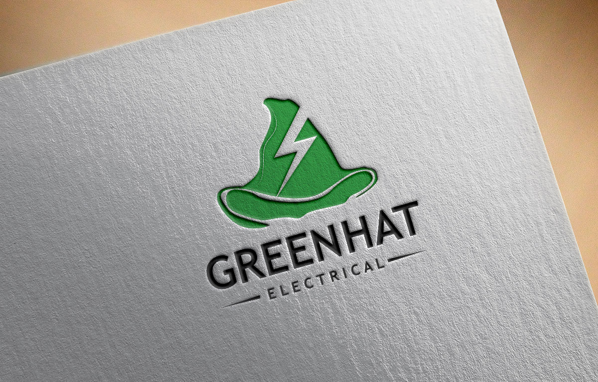 Diseño de Logo por Atec para Green Hat Electrical | Diseño #13970068