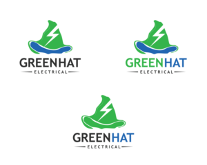 Logo-Design von Atec für Green Hat Electrical | Design: #14013613