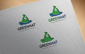 Logo-Design von Atec für Green Hat Electrical | Design: #14013638