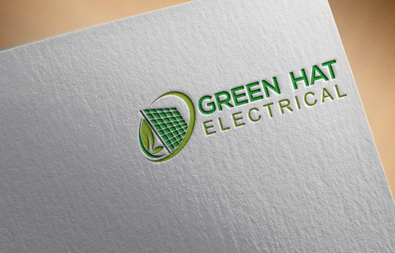 Logo-Design von michaljonh für Green Hat Electrical | Design #13965090