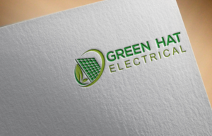 Logo-Design von michaljonh für Green Hat Electrical | Design: #13965090