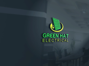Logo-Design von michaljonh für Green Hat Electrical | Design: #13965091