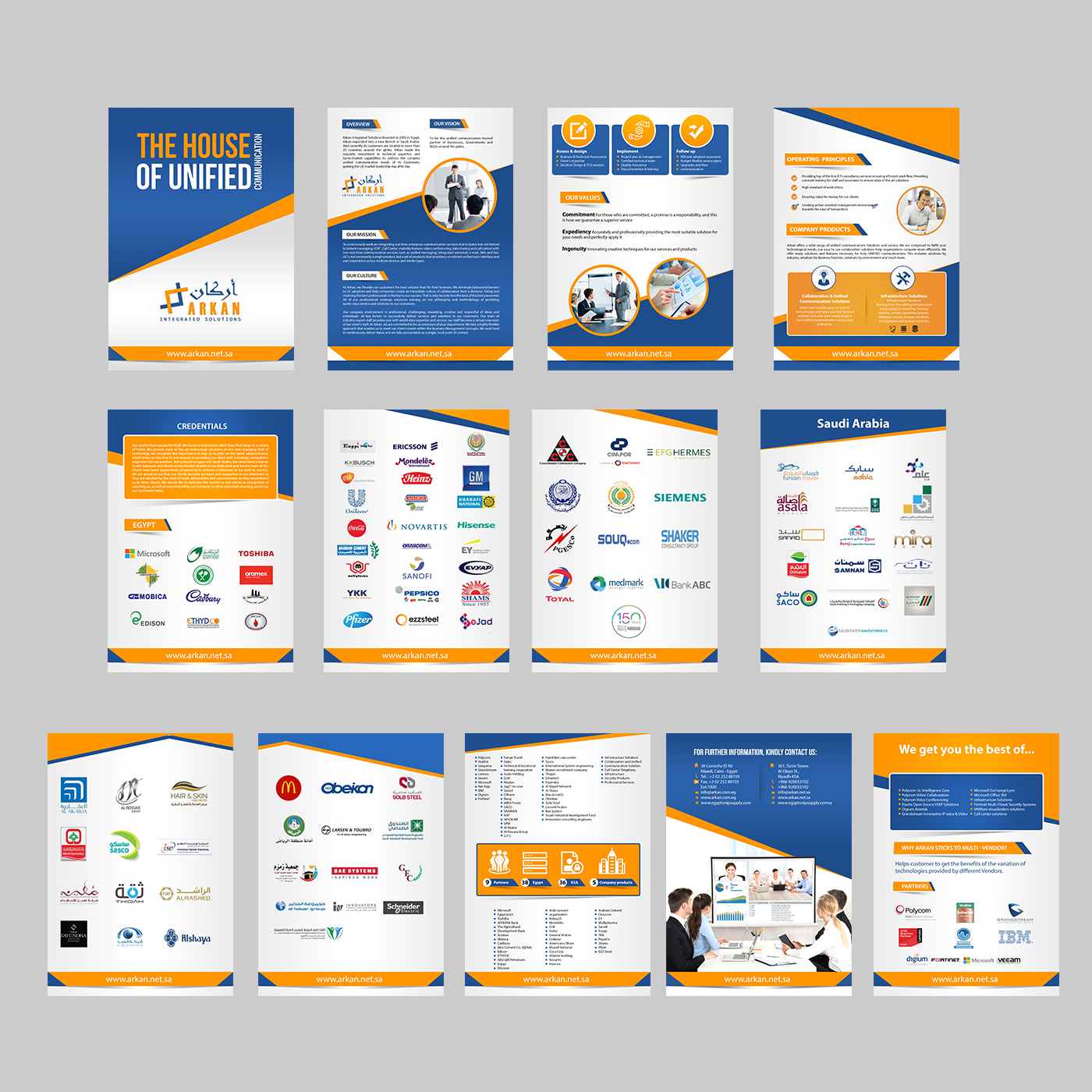 Flyer Design by debdesign for Arkan Integrated Solutions | Design #14185402