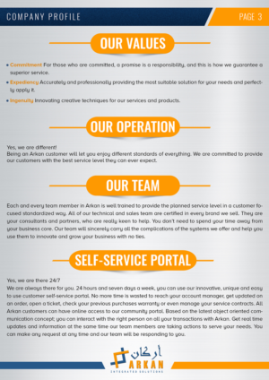 Flyer Design by SAI DESIGNS for Arkan Integrated Solutions | Design: #14256828