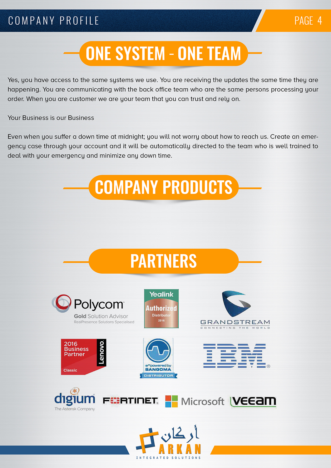 Design de Flyer par SAI DESIGNS pour Arkan Integrated Solutions | Design #14256843