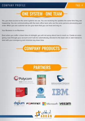 Flyer Design by SAI DESIGNS for Arkan Integrated Solutions | Design: #14256843