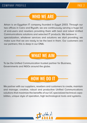 Flyer Design by SAI DESIGNS for Arkan Integrated Solutions | Design: #14267472