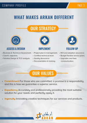 Flyer Design by SAI DESIGNS for Arkan Integrated Solutions | Design: #14267506