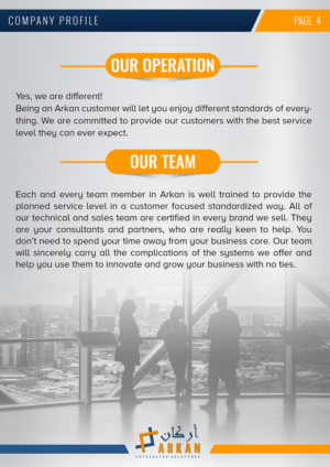 Flyer Design by SAI DESIGNS for Arkan Integrated Solutions | Design: #14267507