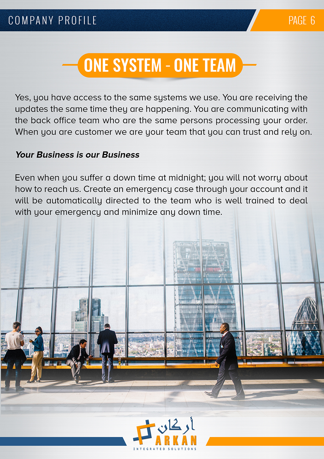 Flyer Design by SAI DESIGNS for Arkan Integrated Solutions | Design #14267509