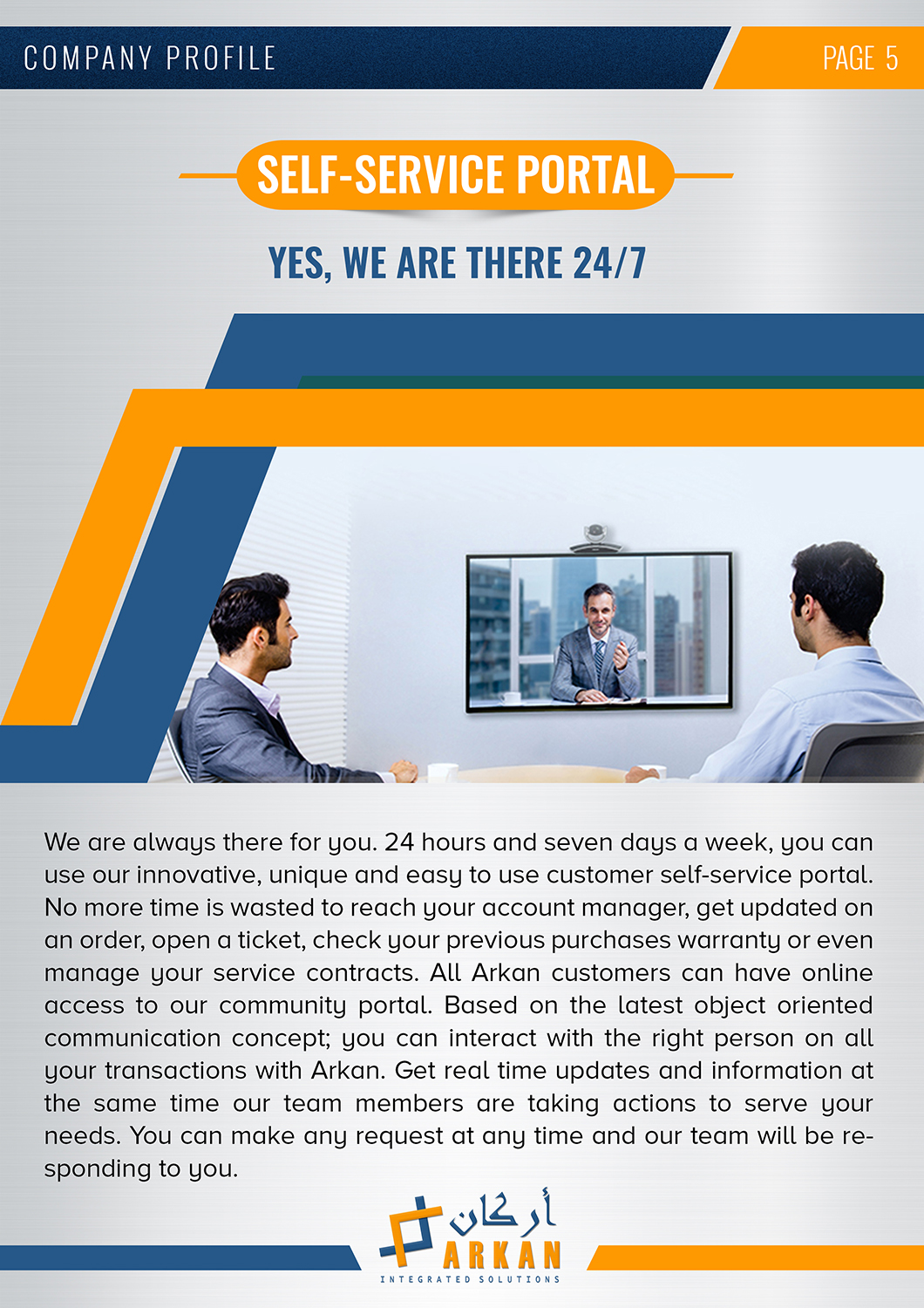 Flyer Design by SAI DESIGNS for Arkan Integrated Solutions | Design #14267510