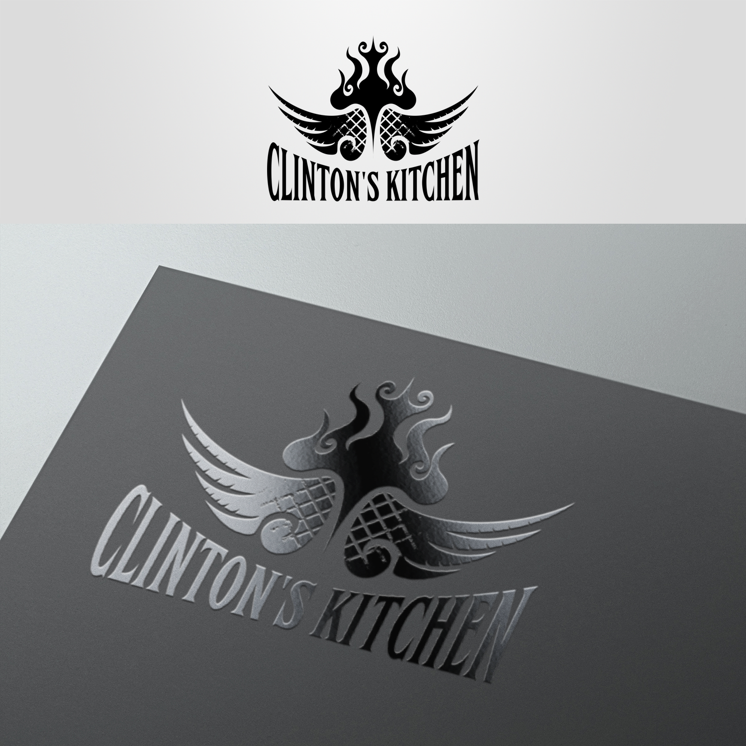 Logo Design by doarnora for Clinton's Kitchen | Design #13964650