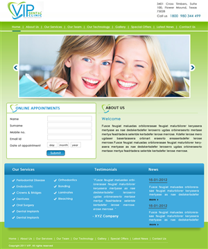 Web Design par Hetal  pour ce projet | Design #570563