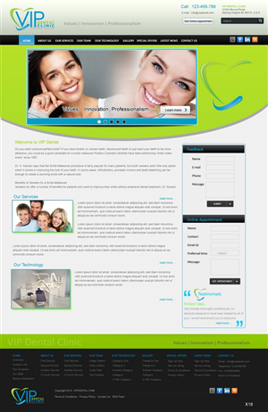 Web Design by pb for this project | Design: #558386