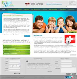 Web Design by pb for this project | Design: #558413