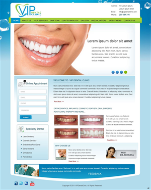 Web Design by pb for this project | Design: #558441