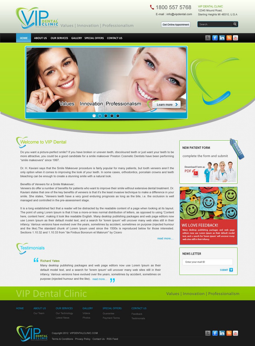 Web Design by pb for this project | Design #565723