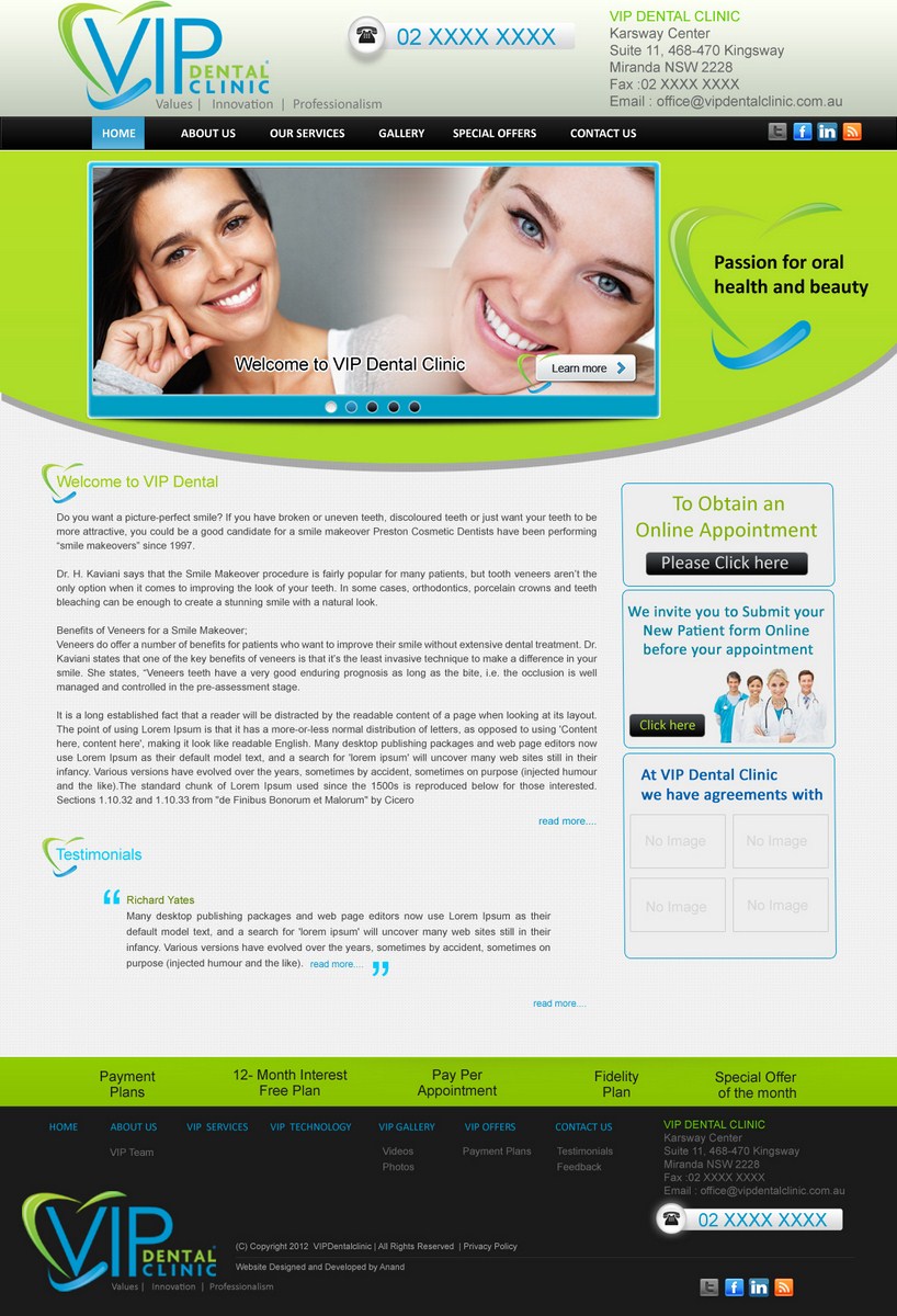 Web Design by pb for this project | Design #570696