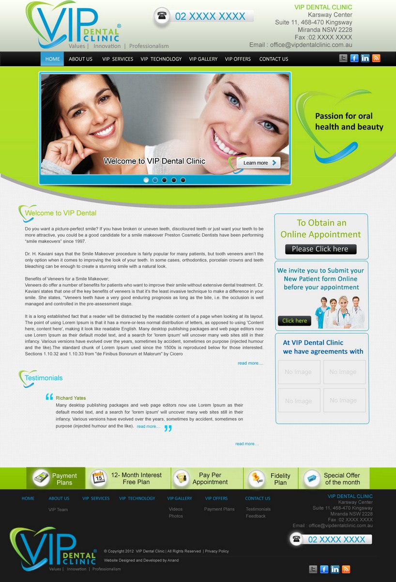 Web Design by pb for this project | Design #570877