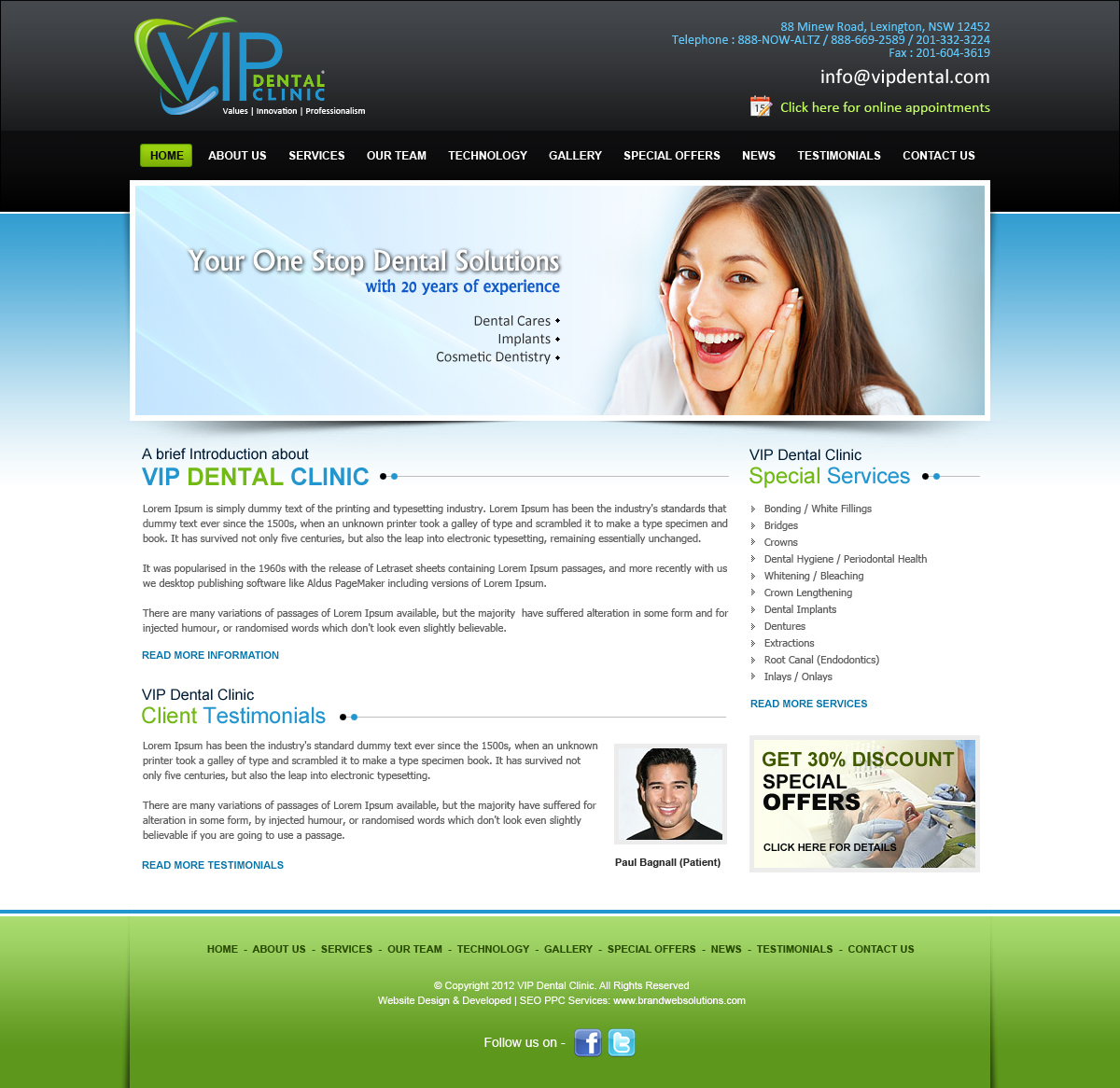 Web Design by BrandWeb for this project | Design #557050