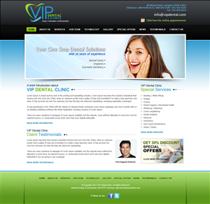 Web Design by BrandWeb for this project | Design: #557050