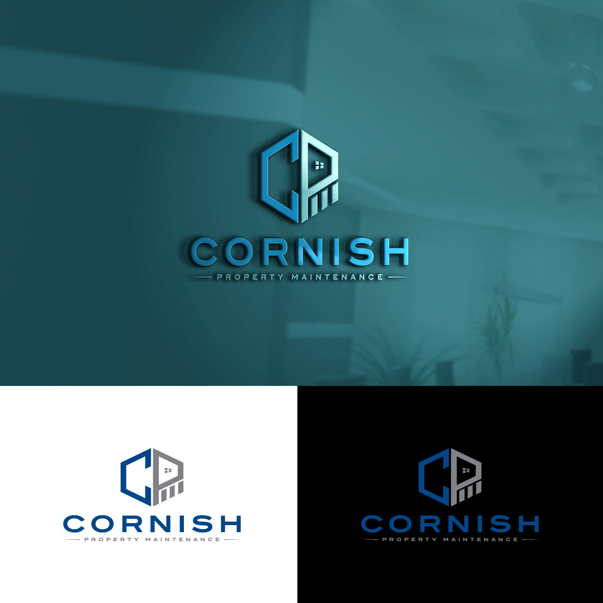 Logo Design by IMD-HUB for Cornish Property Maintenance | Design #14097883