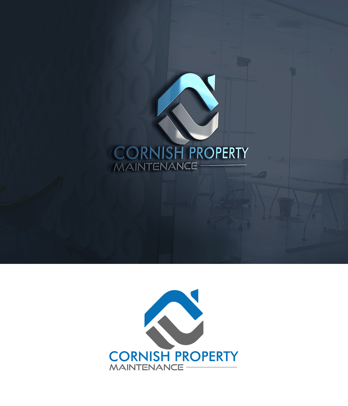 Logo Design by supercreative for Cornish Property Maintenance | Design #14042806